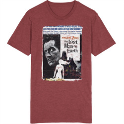 The Last Man On Earth 60s Horror Movie Worn Look Vintage Unisex retro T Shirt