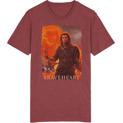 Braveheart 90s Movie Poster Vintage Grunge retro T Shirt