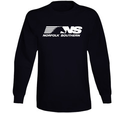 Norfolk Southern Train Railway Logo retro Long Sleeve T Shirt