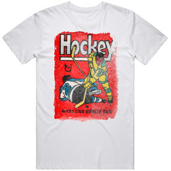 Topps Hockey Trading Card With Gum retro T Shirt