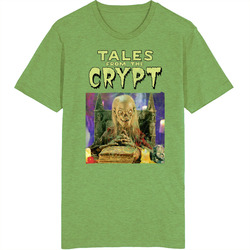 Tales From The Crypt 80s Tv Series Show Worn Look Vintage Unisex retro T Shirt Tales From The Crypt 80s Tv Series Show Worn Look Vintage Unisex retro T Shirt