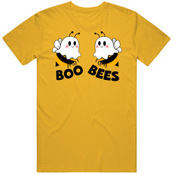 Ghost Boo Bees Cute Funny Halloween retro T Shirt