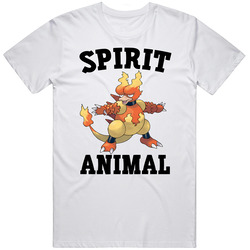 Magmar Is My Spirit Animal retro T Shirt