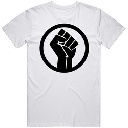 Black Panther Power Symbol Fight For Social Justice Supporter retro T Shirt
