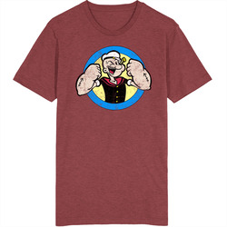 Popeye The Sailor Man Retro Cartoon Vintage Unisex retro T Shirt