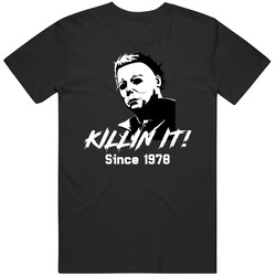 Killin It Since 1978 Funny Michael Myers Halloween Movie retro T Shirt