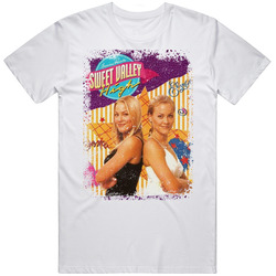 Sweet Valley High Retro Teen Sitcom Worn Poster Look Tv Show retro T Shirt Sweet Valley High Retro Teen Sitcom Worn Poster Look Tv Show retro T Shirt