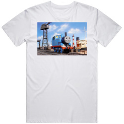 Thomas The Tank Engine & Friends Ss 80s Kids Tv Show retro T Shirt Thomas The Tank Engine & Friends Ss 80s Kids Tv Show retro T Shirt