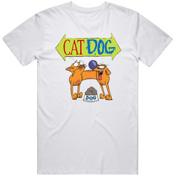 Catdog Cartoon Funny Tv Show retro T Shirt