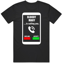 Bloody Mary Cocktail Is Calling You Favorite Cocktail Funny Cell Phone retro T Shirt