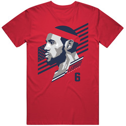 James Lebron Big Head Usa Basketball retro T Shirt
