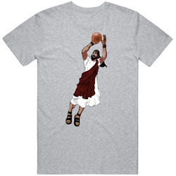 Jesus Jump Shot Jr Smith Basketball retro T Shirt