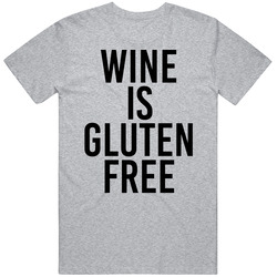 Wine Is Gluten Free Funny Drinking retro T Shirt