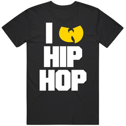 I Love Hip Hop Wu Tang retro T Shirt