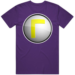 Super Mario Bros Waluigi Logo retro T Shirt