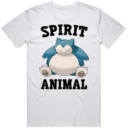 Snorlax Is My Spirit Animal retro T Shirt
