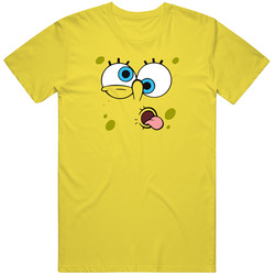 Spongebob Goofy Face Halloween Costume retro T Shirt