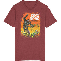 Retro King Kong Poster Retro Vintage Unisex retro T Shirt