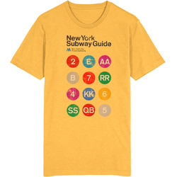 New York City Subway Guide Retro retro T Shirt