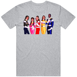 Power Rangers In Space Tv Series retro T Shirt Power Rangers In Space Tv Series retro T Shirt