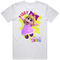 Muppet Babies Piggy Kids Tv Show retro T Shirt Muppet Babies Piggy Kids Tv Show retro T Shirt