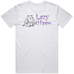 Lazy Hippo San Diego Restaurant retro T Shirt