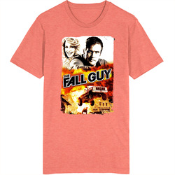 The Fall Guy 80s Tv Series Show Worn Look Vintage Unisex retro T Shirt The Fall Guy 80s Tv Series Show Worn Look Vintage Unisex retro T Shirt