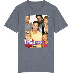 Full House 80s Tv Series Show Worn Look Vintage Unisex retro T Shirt Full House 80s Tv Series Show Worn Look Vintage Unisex retro T Shirt