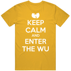 Keep Calm And Enter The Wu Tang Clan retro T Shirt