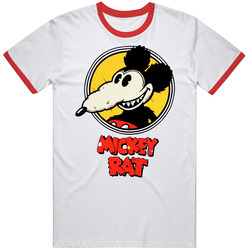 Retro Cartoon Mickey Rat retro T Shirt