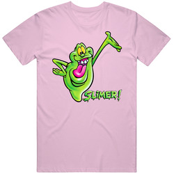 The Real Ghostbusters Slimer Retro Tv retro T Shirt The Real Ghostbusters Slimer Retro Tv retro T Shirt