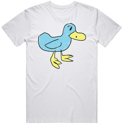 Quacktastic Blue Duck Drawing Billy Madison Retro Movie retro T Shirt