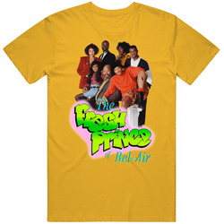 The Fresh Prince Of Bel Air Tv Cast retro T Shirt The Fresh Prince Of Bel Air Tv Cast retro T Shirt
