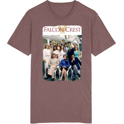 Falcon Crest 80s Tv Series Show Worn Look Vintage Unisex retro T Shirt Falcon Crest 80s Tv Series Show Worn Look Vintage Unisex retro T Shirt
