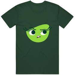 Disgust Inside Out Face Halloween retro T Shirt
