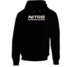 Nitro Bass Boats Performance Pro Fishing Logo retro Hoodie