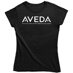 T-shirt Aveda The Art Science Of Pure Flower And Plant Essences Womens Ladies Tee S-2xl retro Ladies T Shirt