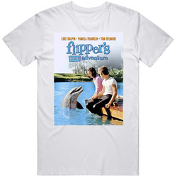 Flipper New Adventures 90s Dolphin Kids Tv Show retro T Shirt Flipper New Adventures 90s Dolphin Kids Tv Show retro T Shirt