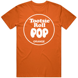 Orange Tootsie Roll Pop Funny Halloween retro T Shirt