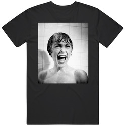 Psycho Shower Scream 60s Slasher Horrow Thriller Film retro T Shirt