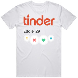 Tinder Customizable Dating App Retro T Shirt