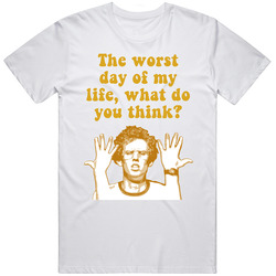 The Worst Day Of My Life, What Do You Think? Napoleon Dynamite Quote Retro T Shirt