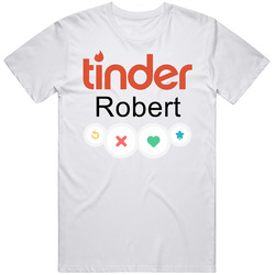Robert's Tinder Profile Halloween Costume Retro T Shirt