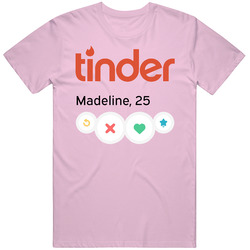 Tinder Customizable Dating App Retro T Shirt
