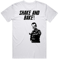 Talladega Nights Cal Silhouette Shake And Bake! Quote Retro T Shirt