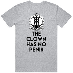 The Clown Has No Penis Step Brothers Movie Boats N Hoes Quote Retro T Shirt