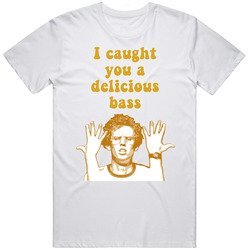 I Caught You A Delicious Bass Napoleon Dynamite Quote Retro T Shirt