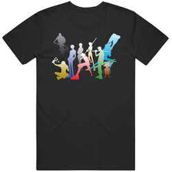 Straw Hat Pirates Crew Member Retro T Shirt