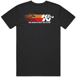 K&n Black Retro T Shirt