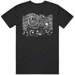 Glasvegas Rock Classic Cool Retro T Shirt